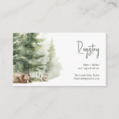 Waldtierregister Begleitkarte (Vorderseite)