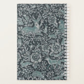 Waldtiertiere Aquamarine, maßgeschneiderte Foxen Planer (Rückseite)