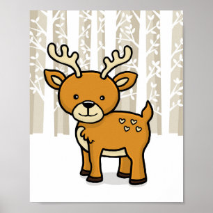 Waldtierwild Poster