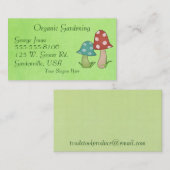 Waldtoadstool-Visitenkarte-Schablone Visitenkarte (Vorne/Hinten)
