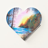 Waldträume aus dem Feenwesen des Königreichs Notizblock (Rückseite)