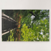 Waldtreppe Natur Herbst Puzzle (Horizontal)