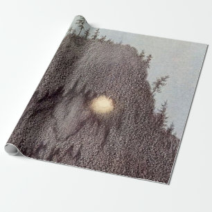 „Waldtroll - Skogtroll“ von Theodor Kittelsen Geschenkpapier