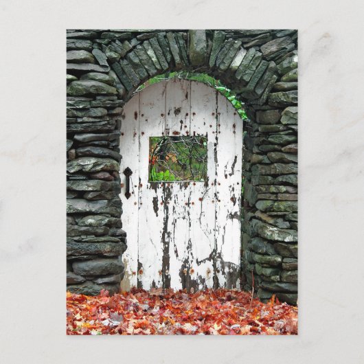 Waldtür Postkarte (Vorderseite)
