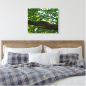 Waldüberpass Leinwanddruck (Insitu (Schlafzimmer))