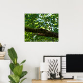 Waldüberpass Poster (Heimbüro)