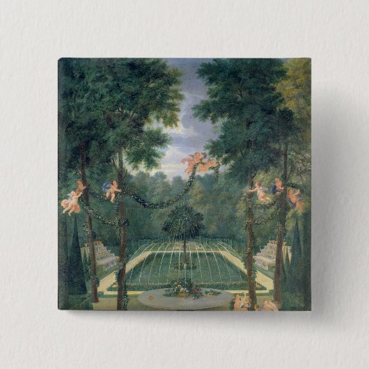 Waldungen von Versailles Button (Vorderseite)
