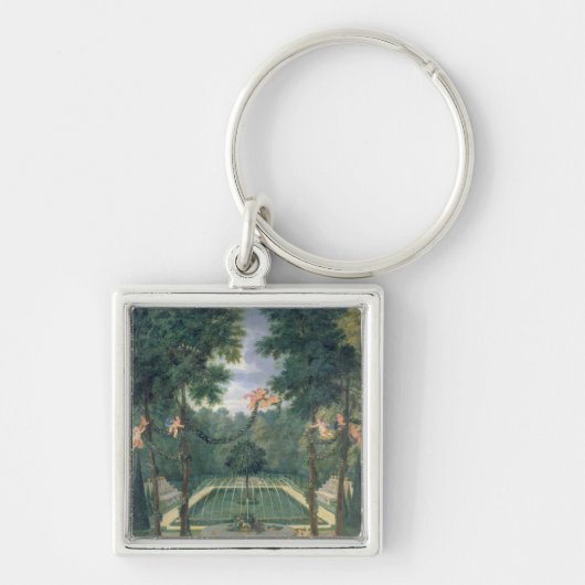 Waldungen von Versailles Schlüsselanhänger (Vorne)