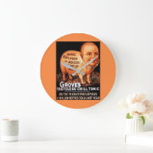 Waldungs-Stärkungsmittel macht Kinder und Große Wanduhr (Zuhause)