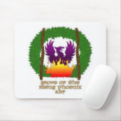 Waldungslogo mit Text Mousepad (Mit Mouse)