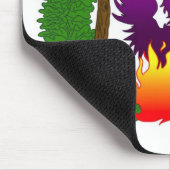 Waldungslogo Mousepad (Ecke)