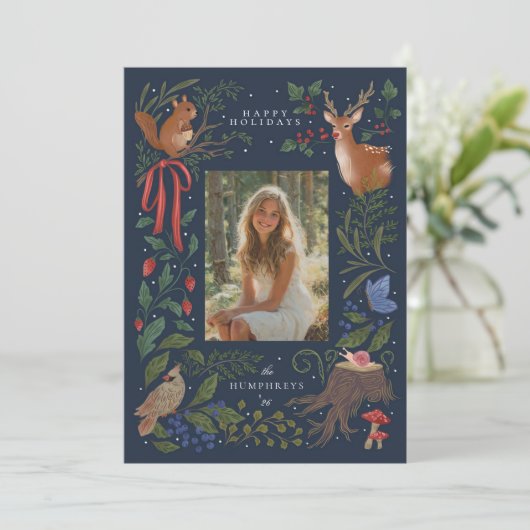 Waldurlaub | Weihnachten (Stehend Vorderseite)