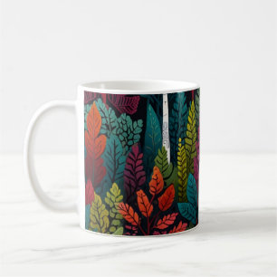 WALDVEGETATION KAFFEETASSE
