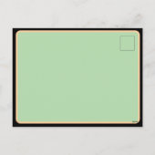 Waldverbindung~Wurzeln Feiertagspostkarte (Rückseite)