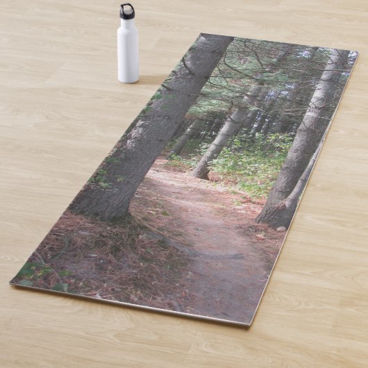 Waldversuch und Yoga Mat Yogamatte (Beispiel)