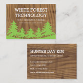 WaldVisitenkarten Visitenkarte (Vorne/Hinten)