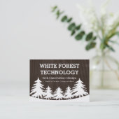WaldVisitenkarten Visitenkarte (Stehend Vorderseite)