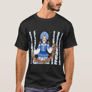 Waldvögel Blumenkranz T-Shirt