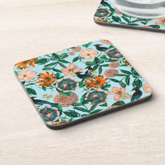 Waldvögel Getränkeuntersetzer (Linke Seite)