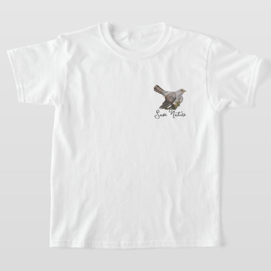 Waldvögel in Aquarellen T-Shirt (Ablage )
