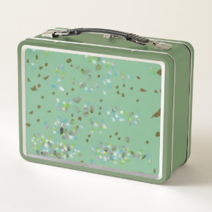 Waldvögel Metall-Lunchbox Metall Brotdose
