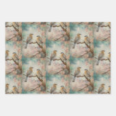 Waldvögel Nr. 3 Geschenkpapier Set (Vorderseite 3)