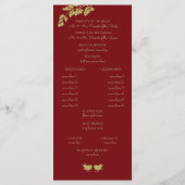 Waldvögel und Gold Foliage Red Programm (Rückseite)