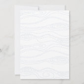 Waldwachtel-Babyparty-Einladung Einladung (Rückseite)