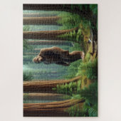 Waldwächter, Bigfoot, Wildlife Puzzle (Vertikal)