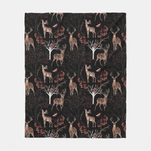 Waldwächter Fleecedecke (Vorderseite)
