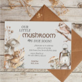 Waldwald Aquarelltuch-Kinderdusche Einladung