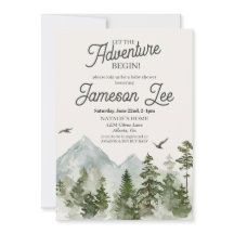 Waldwald-Babydusche einladen