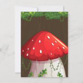 Waldwald, Fee, Foto-Einladungen Einladung (Rückseite)