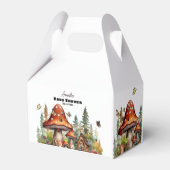 Waldwald mit Whimsikel Pilzdusche Geschenkschachtel (Rückseite)