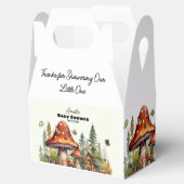 Waldwald mit Whimsikel Pilzdusche Geschenkschachtel (Geöffnet)