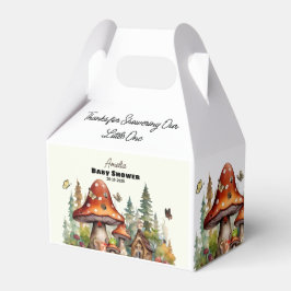 Waldwald mit Whimsikel Pilzdusche Geschenkschachtel