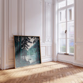 Waldwald Natur Camping Nordlandschaft Poster