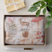 Waldwald Wildlife Fox Deoupage Seidenpapier (Geschenk)
