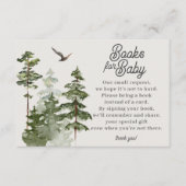 Waldwaldbücher für die Kinderschutzkarte Begleitkarte (Vorderseite)