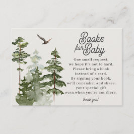 Waldwaldbücher für die Kinderschutzkarte Begleitkarte