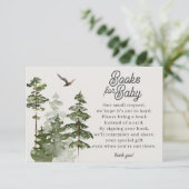 Waldwaldbücher für die Kinderschutzkarte Begleitkarte (Stehend Vorderseite)