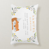 Waldwaldgeburts-Notfall - Fox-Kinderzimmer-Kissen Dekokissen (Vorderseite(Vertikal))