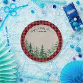 Waldwaldholzfäller-Party-Papier-Teller Pappteller (Party)