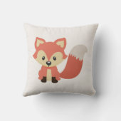 WaldwaldKinderzimmerFox Geburts-Notfall-Baby-| Kissen (Rückseite)