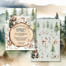 Waldwaldland Niedliche Tiere Bären 1.