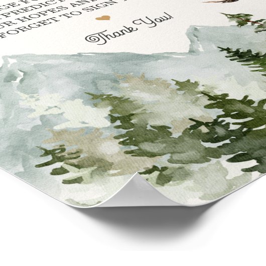 Waldwaldzeitkapsel Party Poster (Ecke)