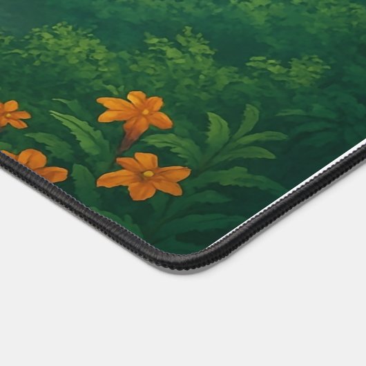 Waldwasserfall Landschaft Schreibtischunterlage (Ecke)