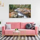 Waldwasserfall Leinwanddruck (Insitu (Wohnzimmer))
