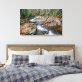 Waldwasserfall Leinwanddruck (Insitu (Schlafzimmer))