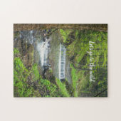Waldwasserfall Puzzle (Horizontal)